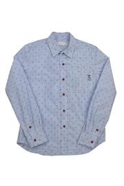  Blue Polkadots Top