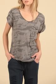  Camo Burnout Tee