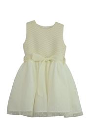  White Snowflake Dress