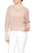  Pink Fishnet Sweater