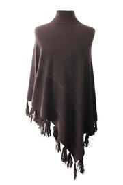  Espresso Cashmere Poncho
