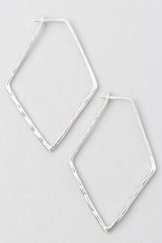  Pentagon Hoop Earrings