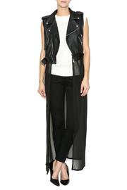 Black Moto Vest