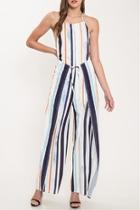  Colorful Stripe Jumpsuit