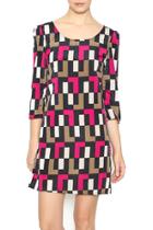  Purple Block Dress