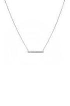  Silver Pave Necklace
