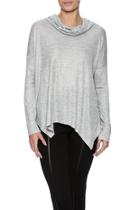  Gray Cowl Tee