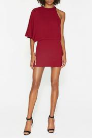  Asymmetrical Crepe Mini Dress