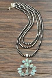  Squash-blossom-naja Natural-turquoise Squash-blossom-necklace