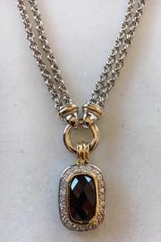  Onyx Sterling Silver Necklace