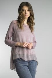  Silk Hi-lo Tunic