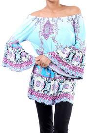  Blue Print Top