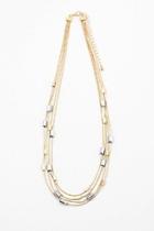  Multi-strand Bead Necklace