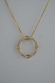  Circle Diamond Pendant
