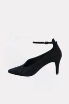  Black Asymmetrical Heel