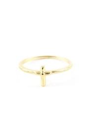  Cross Charm Ring