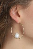  Pearl Gold-plated Earrings