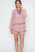 Romper With Crochet Detailing