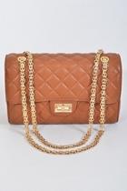  Quilted Flap Bag