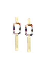  Bar Acetate Drop-earrings