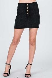  Corduroy Skirt Black