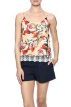  Tropical Lace Tank