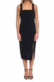  Black Sheath Midi Dress