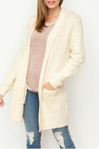  Two Tone Textured Cardigan