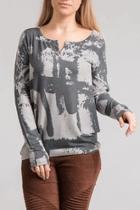  Sublimated Henley Top