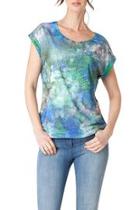  Turquoise Multicolor Tee