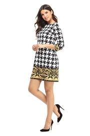  Black/white Houndstooth Dress