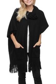  Front-pocket Knit Poncho