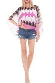  Flora Chevron Top