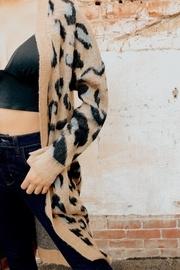  Long Leopard Cardigan