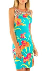  Iconic Iris Isosceles Dress