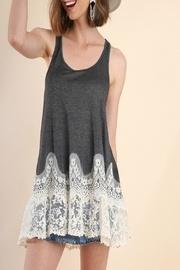  Floral-lace Tank Top