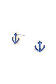 Anchor Stud Earrings