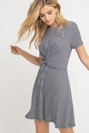  Twist Stripe Dress