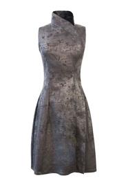  Foil Sheath Dress