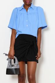  Bodycon Wrap Skirt With Tie