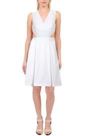  Vneck Elastic Dress
