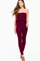  Ruffle Teird Bodycon Catsuit