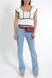 Butterfly Knit Crop-top