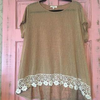 Mocha Plus Size Top