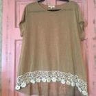  Mocha Plus Size Top