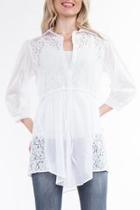 Off White Blouse