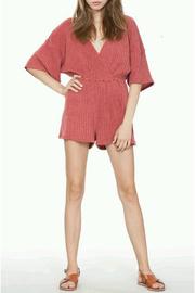  Wrap Cinch Waist Romper