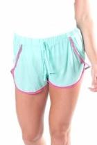  Turquoise Pom Shorts