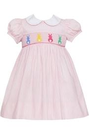  Light-pink-cottontails Smocked Collar-dress
