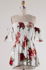  Floral Smock Top